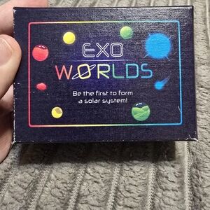 NIB EXO Worlds Card Game Science Astronomy Planets